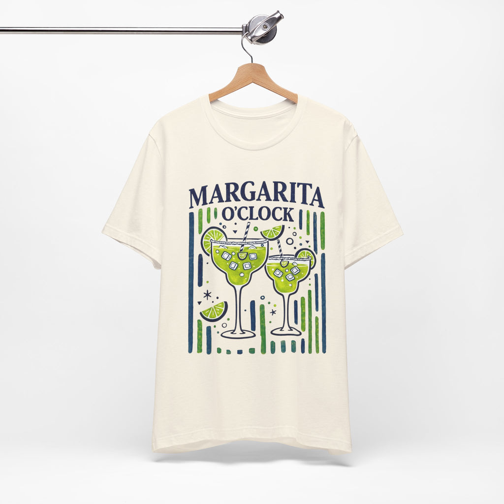 Margarita O'Clock Tee | Margarita Glasses Illustration