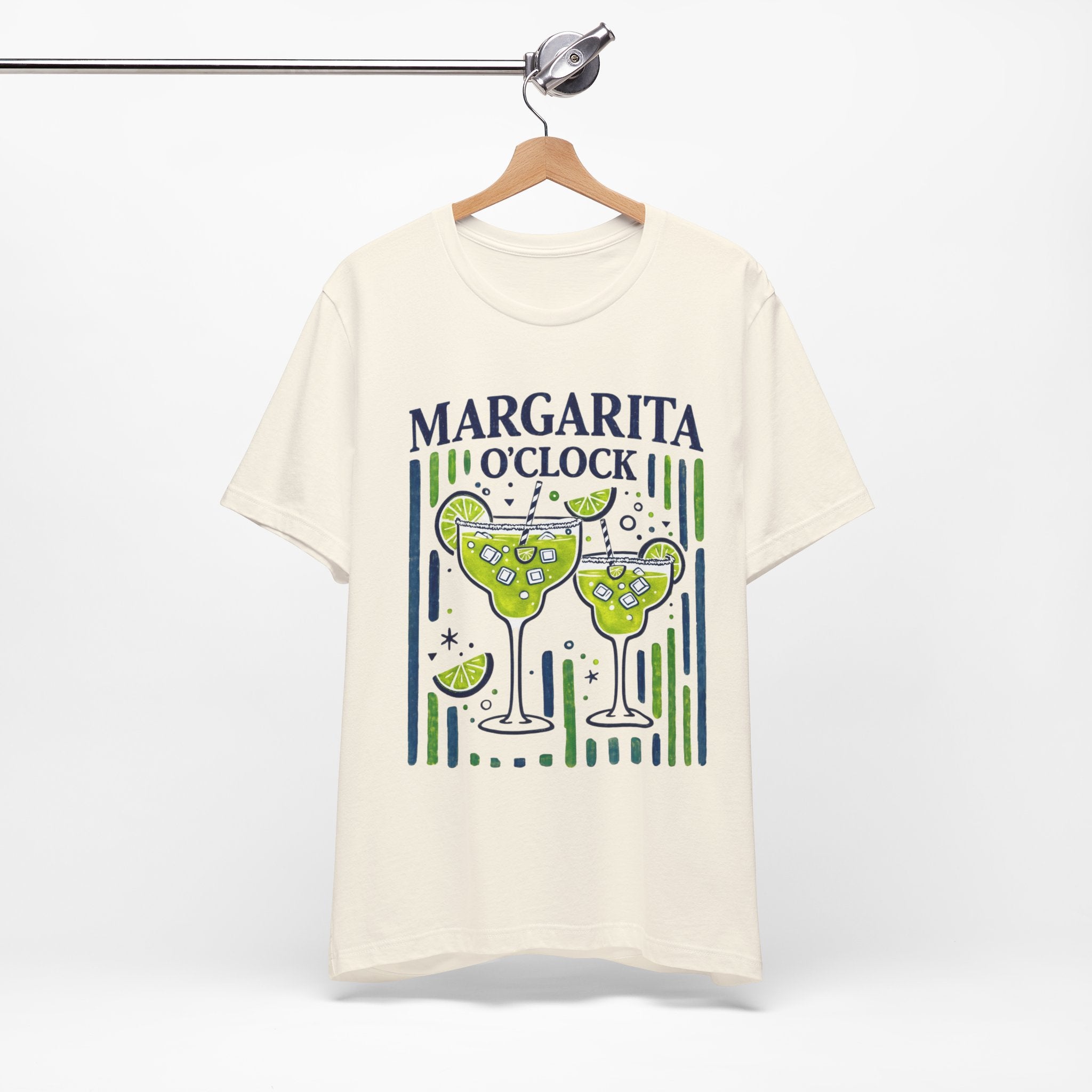 Margarita O'Clock Tee | Margarita Glasses Illustration