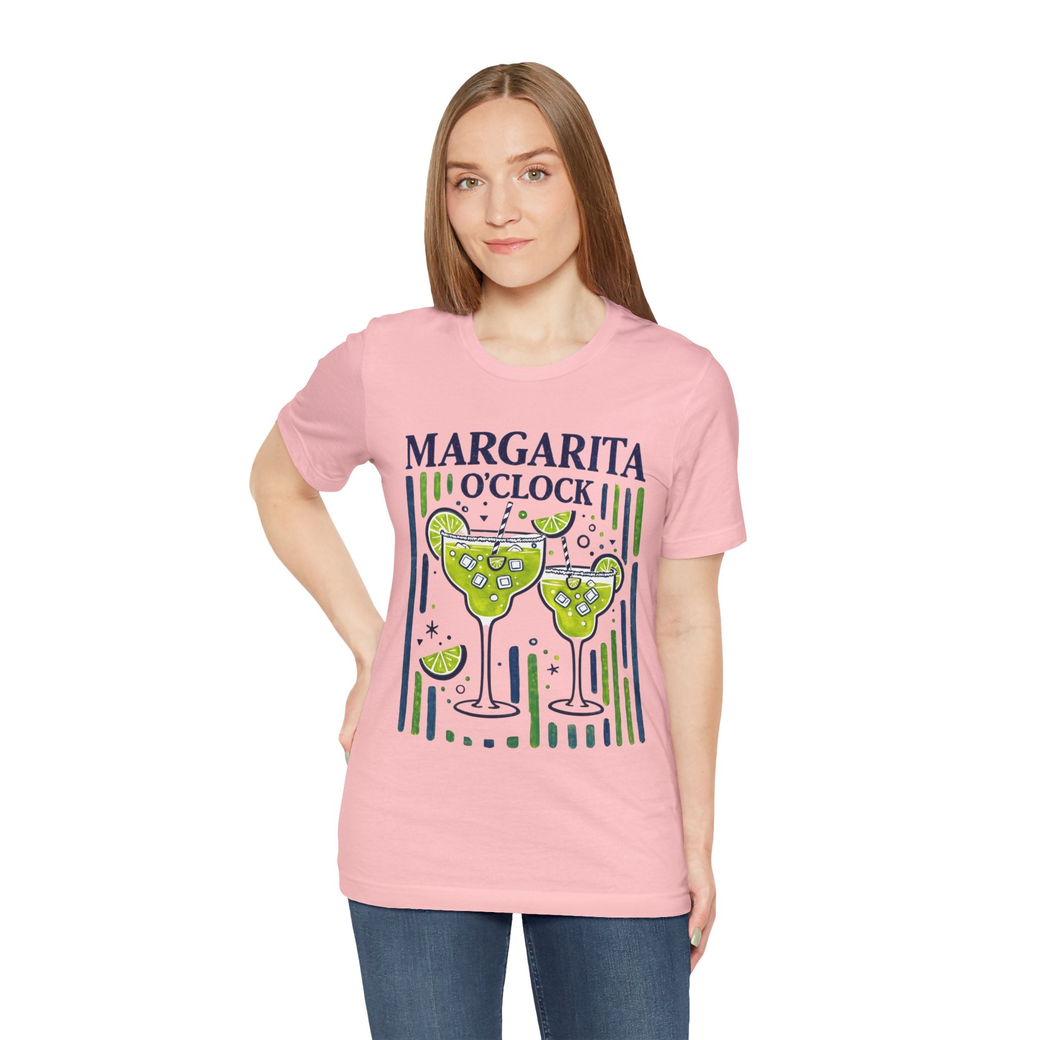 Margarita O'Clock Tee | Margarita Glasses Illustration