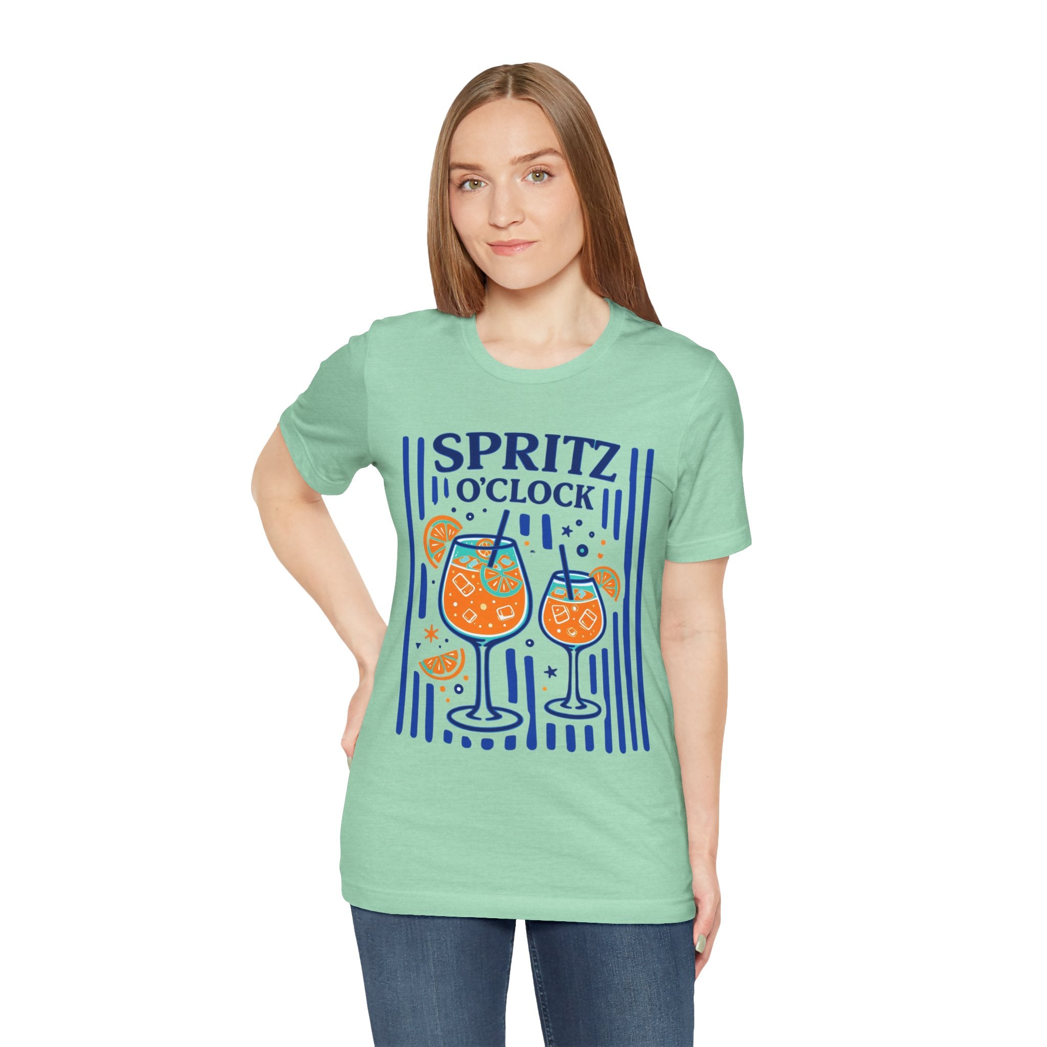 Spritz O'Clock Tee | Aperol Spritz Cocktail Shirt, Summer Drink Design