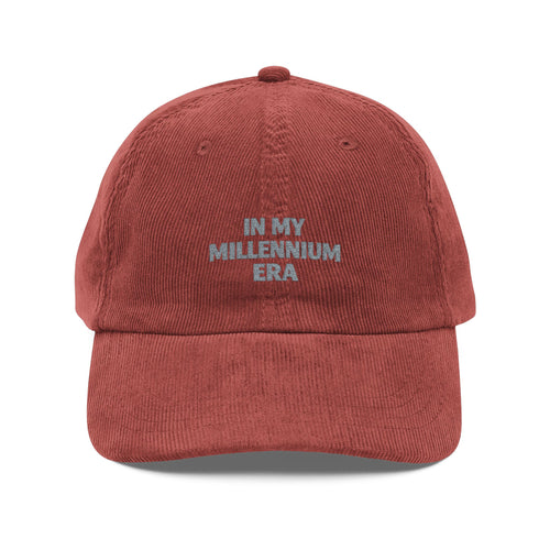 90s Boy Band Nostalgia Tee Millennium Embroidered Vintage Corduroy Cap