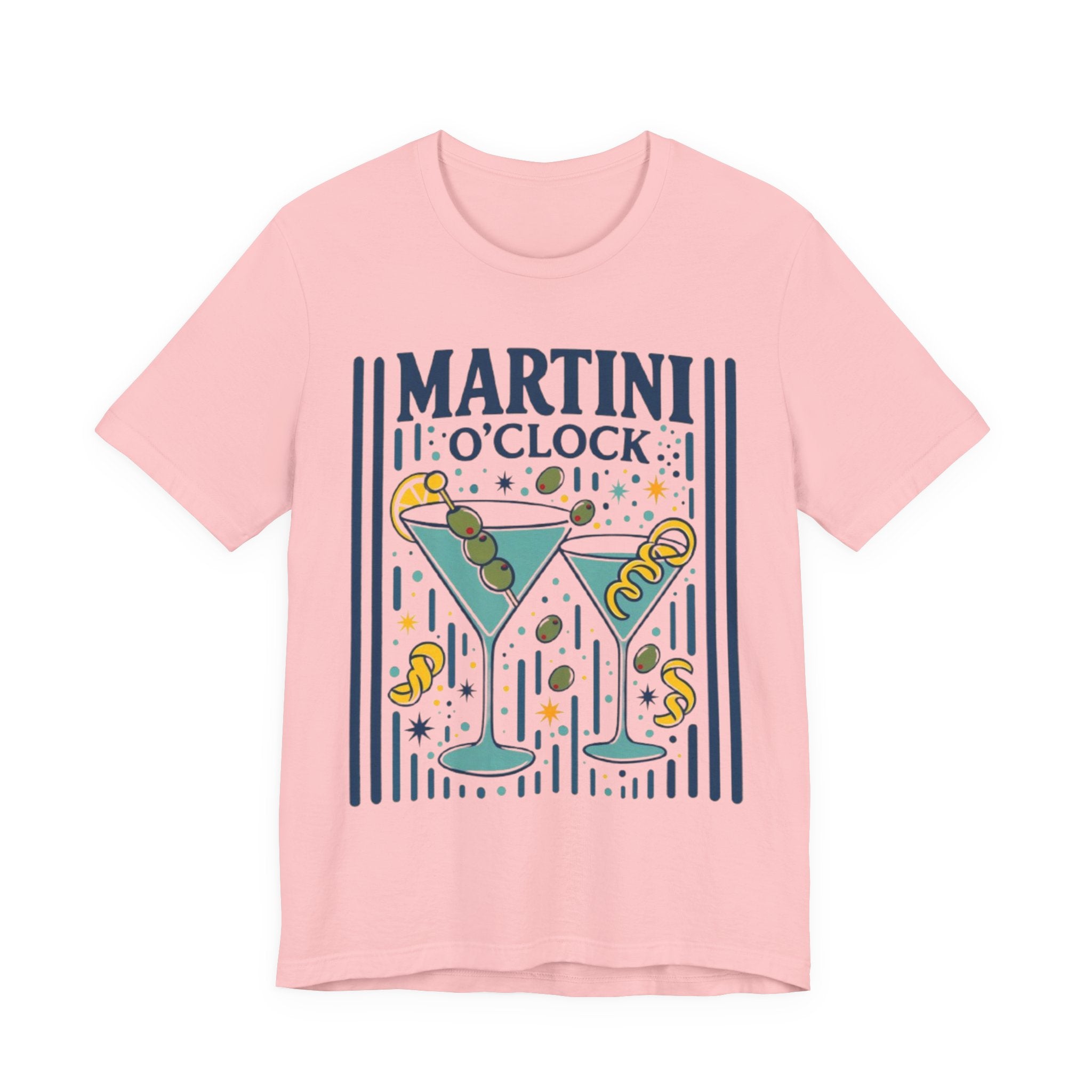 Martini O'Clock Martini Tee | Cocktail Graphic Shirt