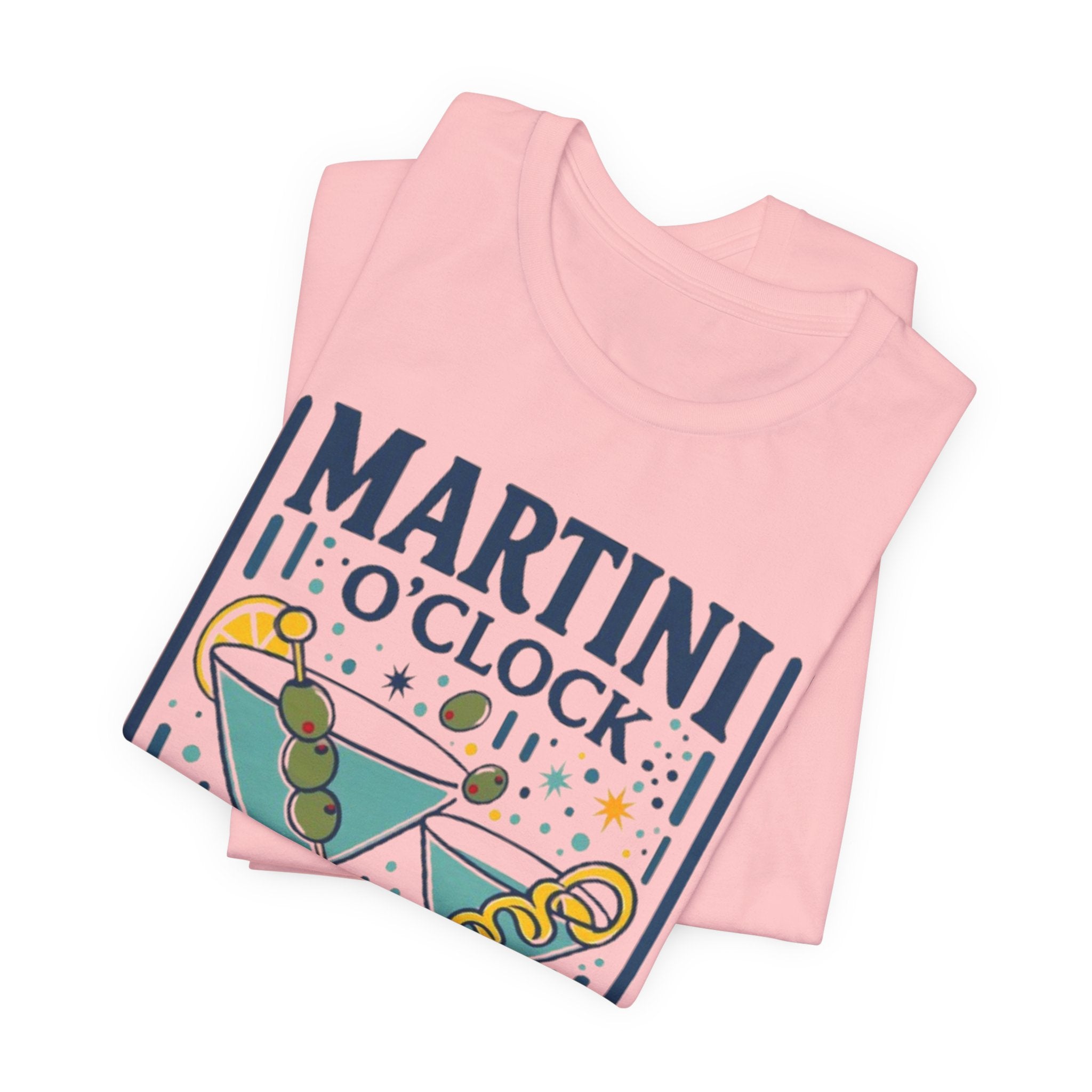 Martini O'Clock Martini Tee | Cocktail Graphic Shirt