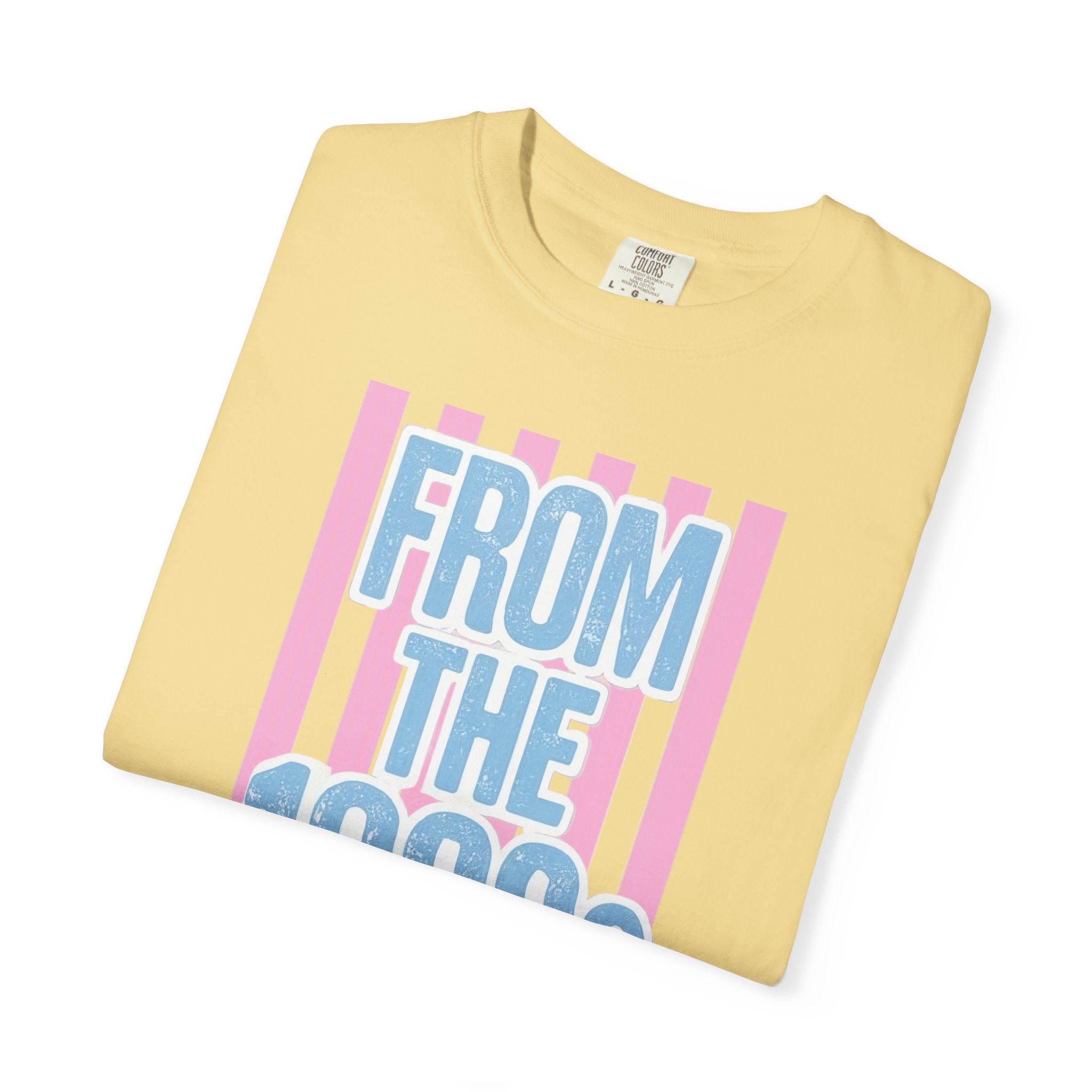 "From the 1900s" Retro Graphic Tee | Funny Millennial 90s Nostalgia Shirt | Pastel Aesthetic Comfort Colors Oversized Streetwear Top