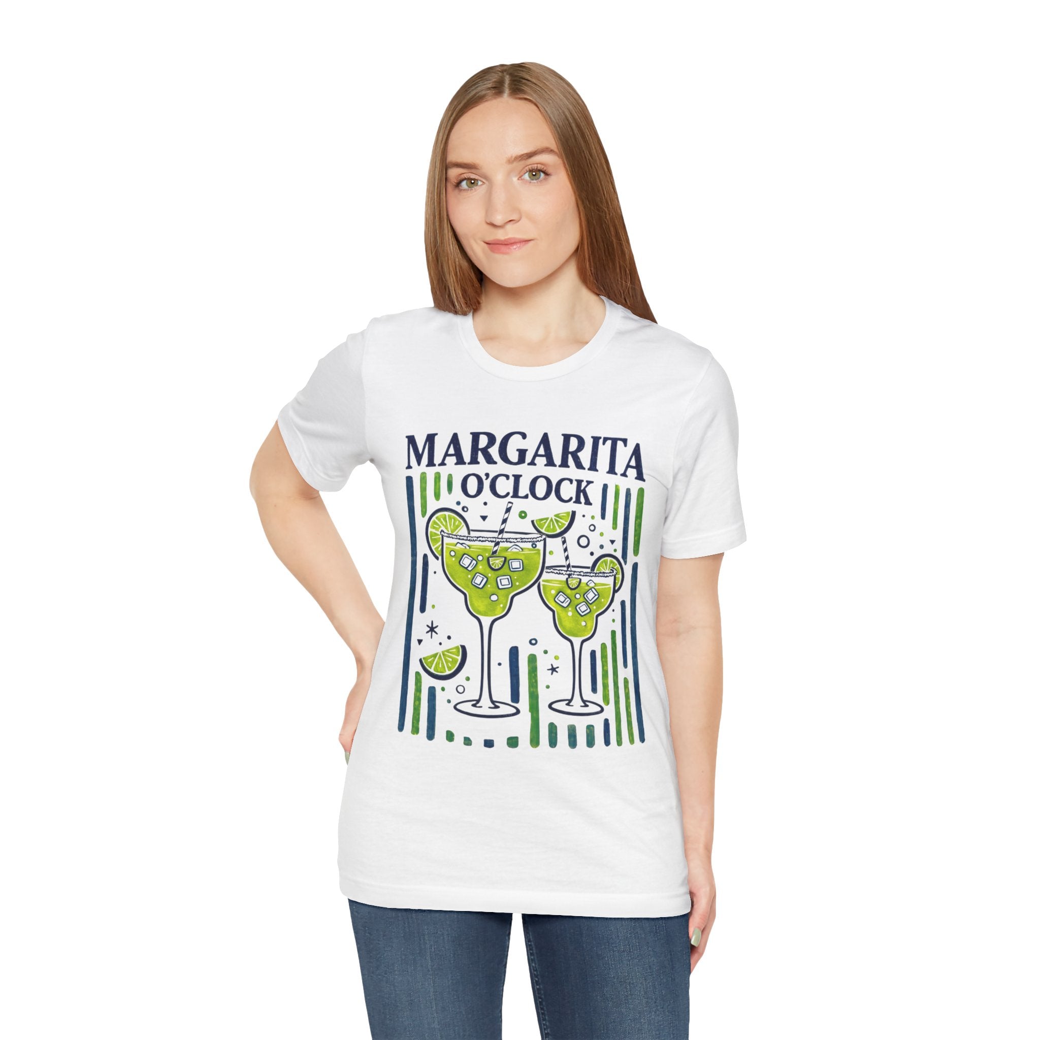 Margarita O'Clock Tee | Margarita Glasses Illustration