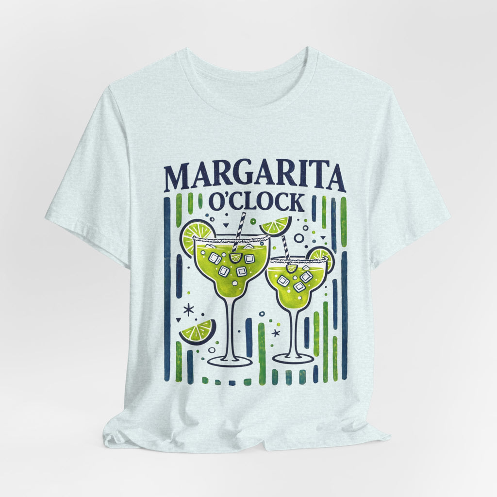 Margarita O'Clock Tee | Margarita Glasses Illustration