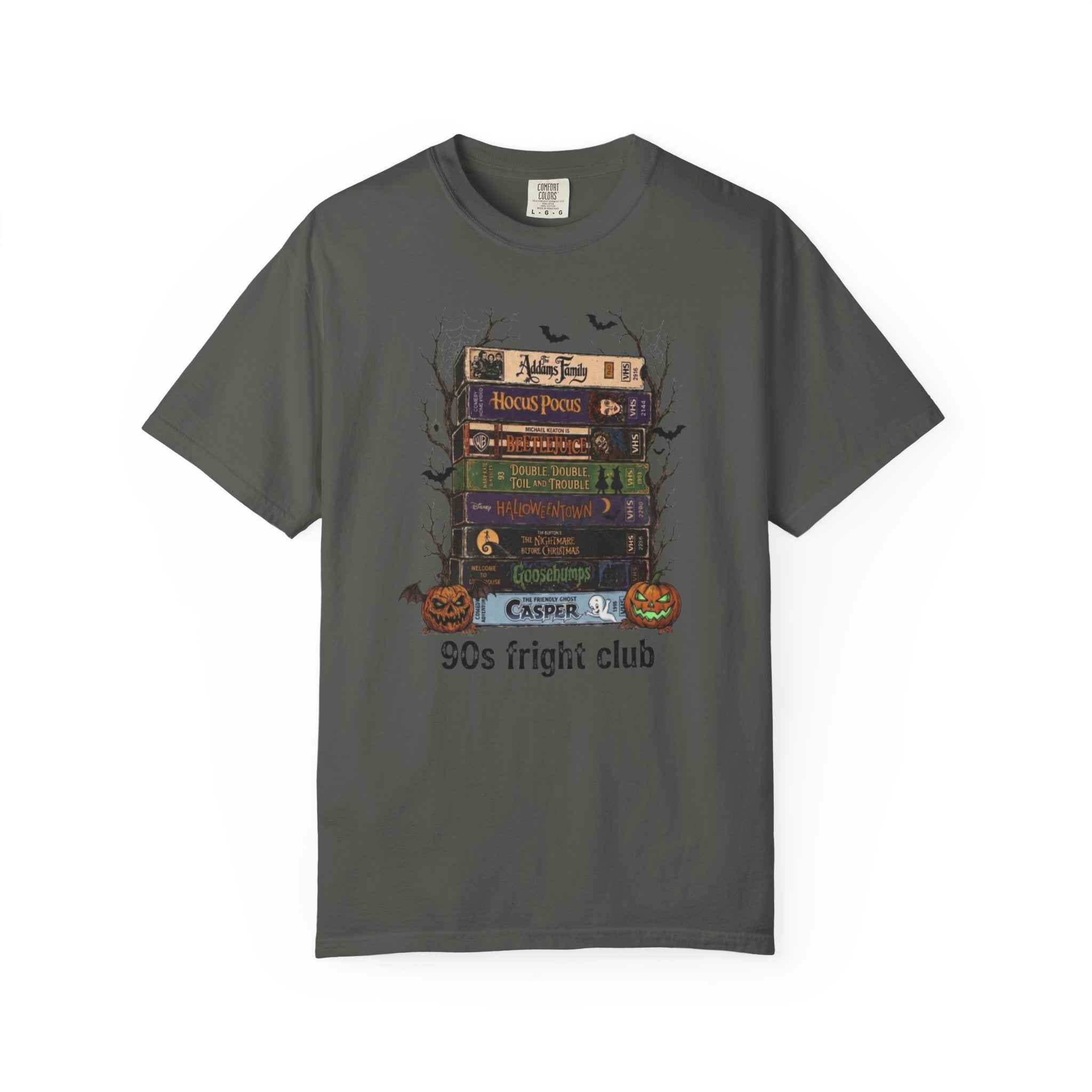 90s Fright Club Shirt | Vintage Nostalgic Spooky Movie Stack Comfort Colors Tee