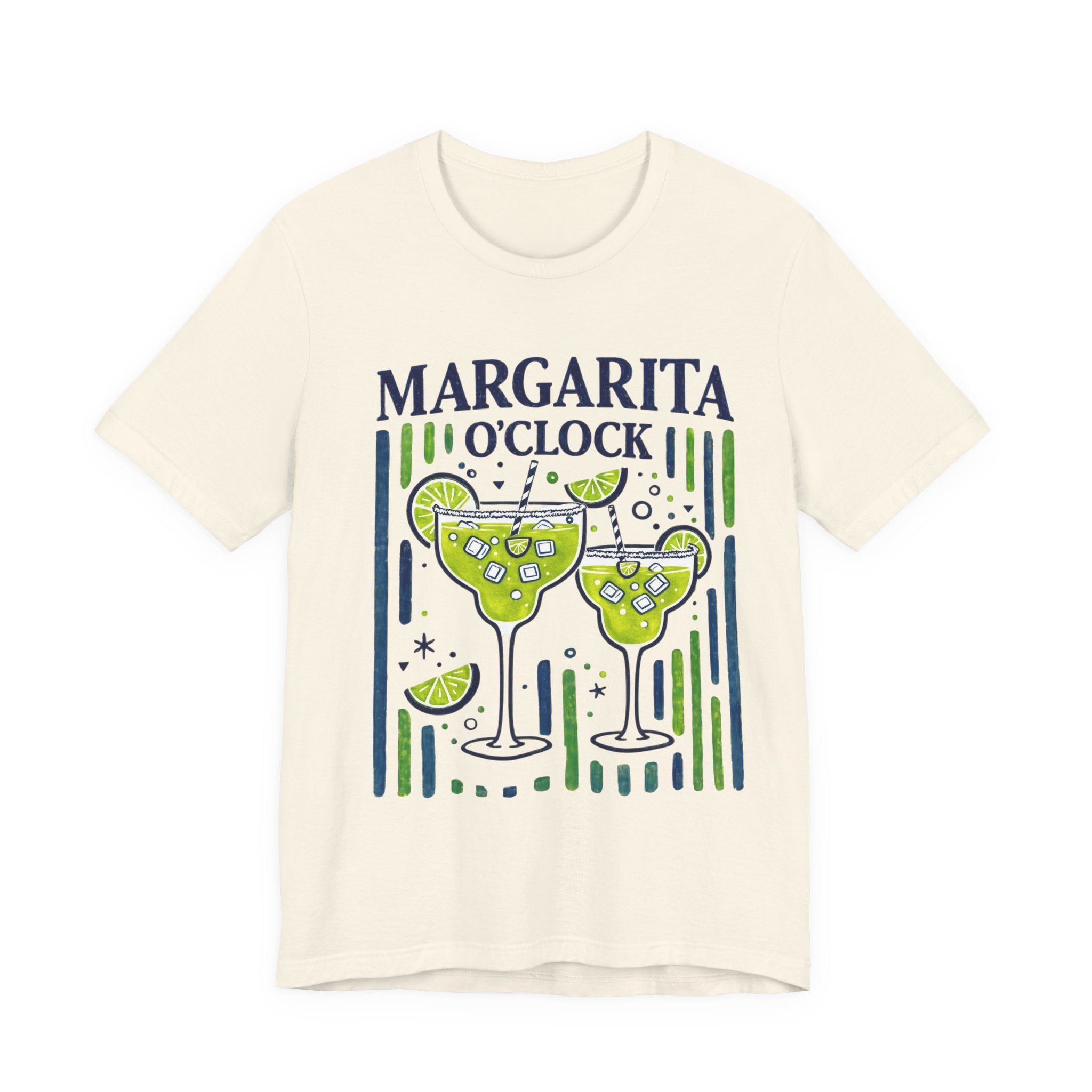 Margarita O'Clock Tee | Margarita Glasses Illustration