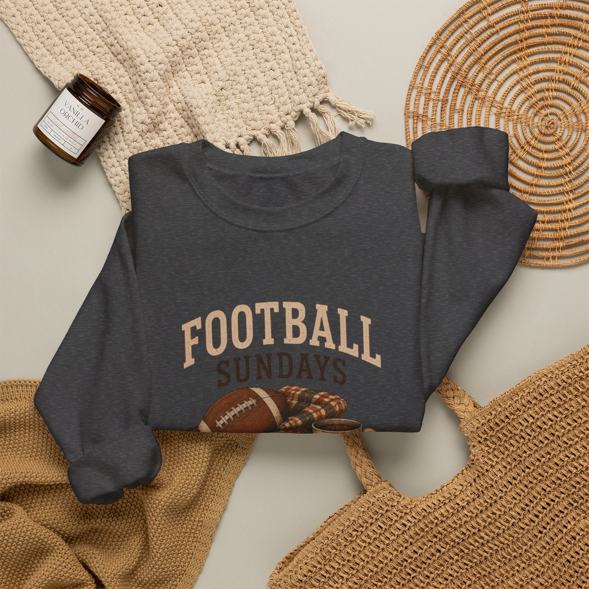 Football Sundays sweatshirt | Football, vintage helmet, game day crewneck