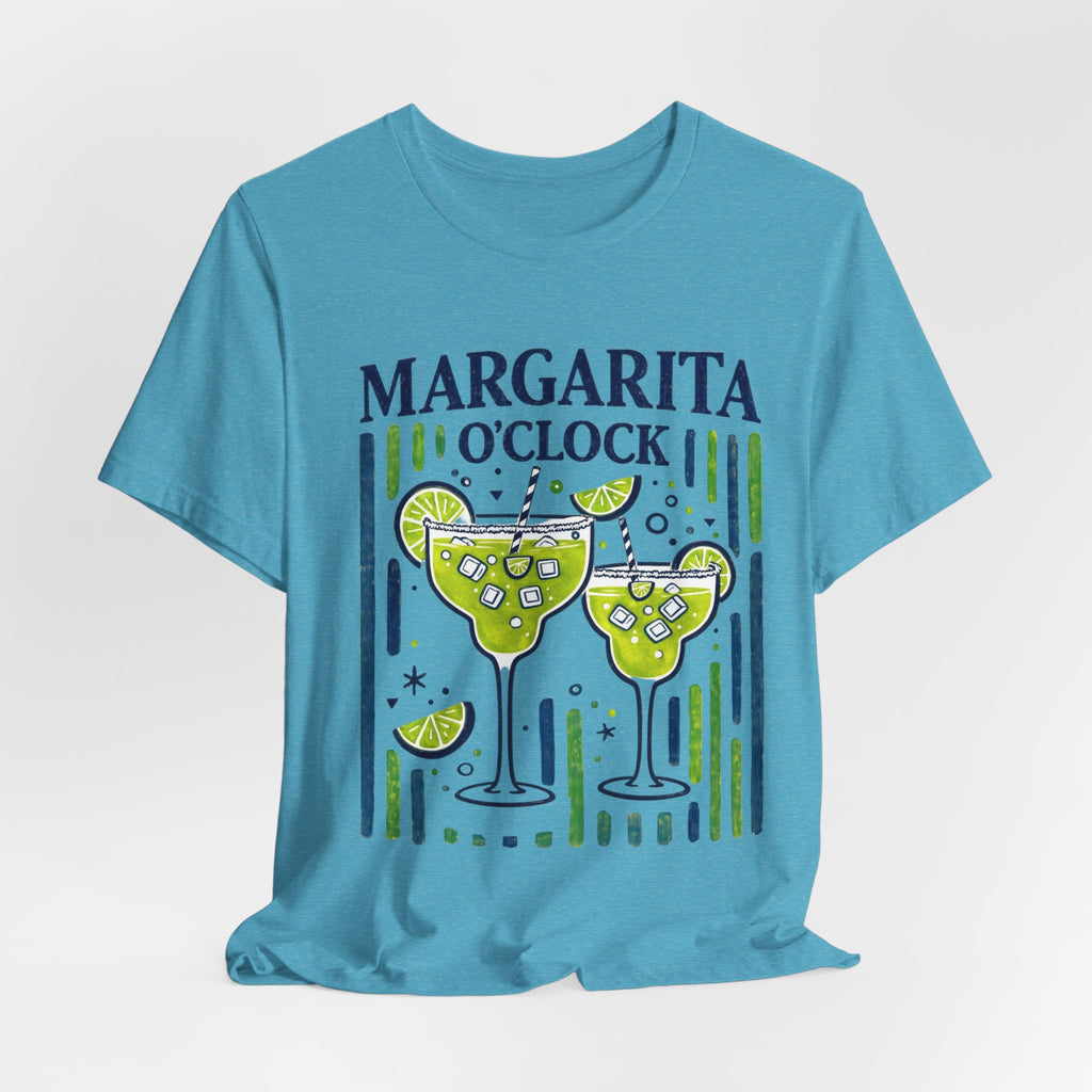 Margarita O'Clock Tee | Margarita Glasses Illustration