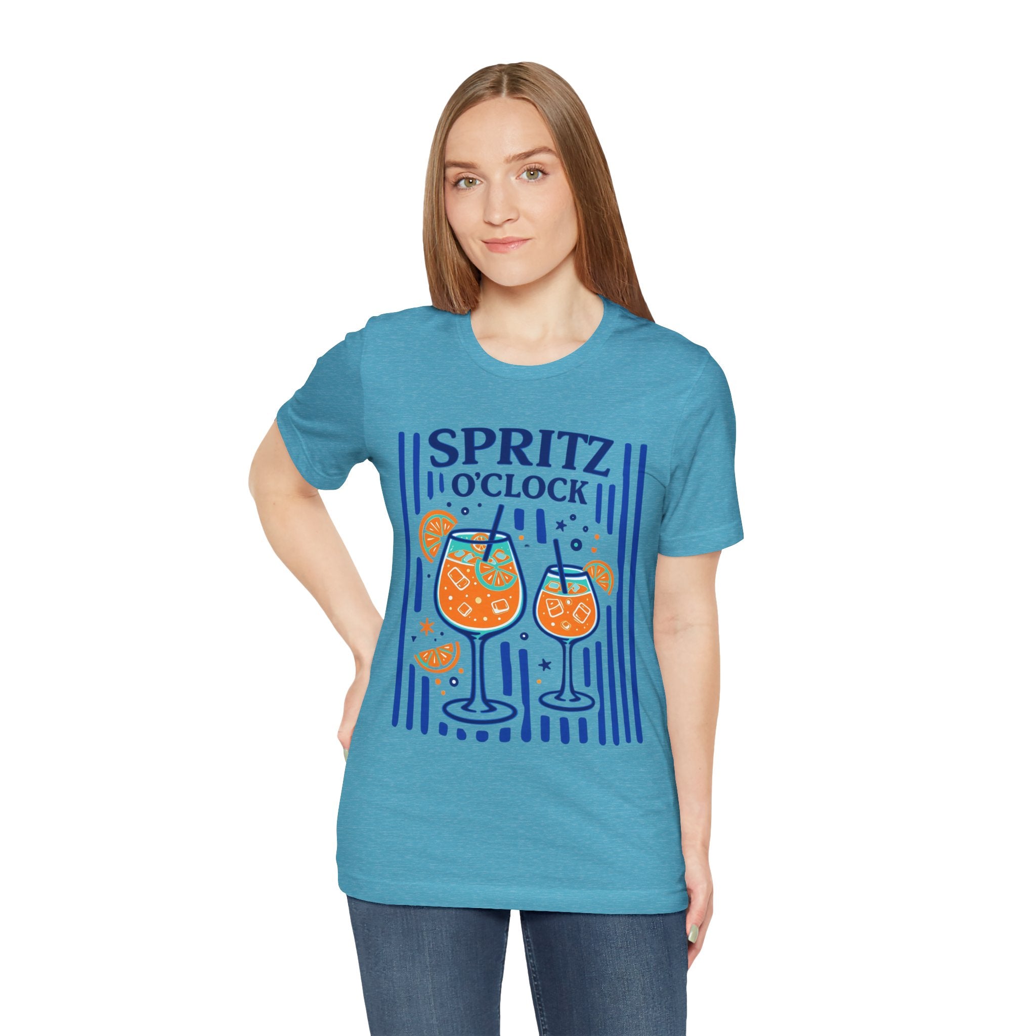 Spritz O'Clock Tee | Aperol Spritz Cocktail Shirt, Summer Drink Design