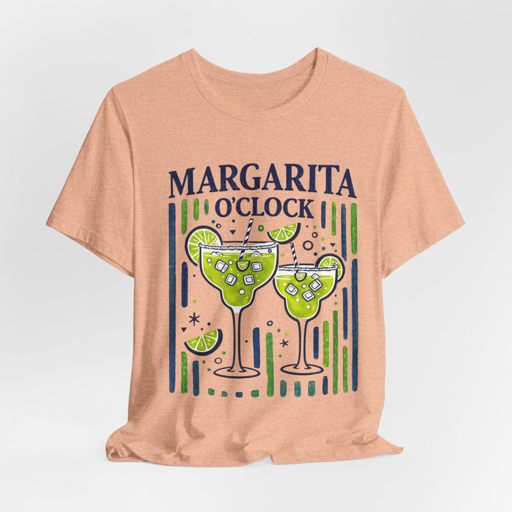 Margarita O'Clock Tee | Margarita Glasses Illustration