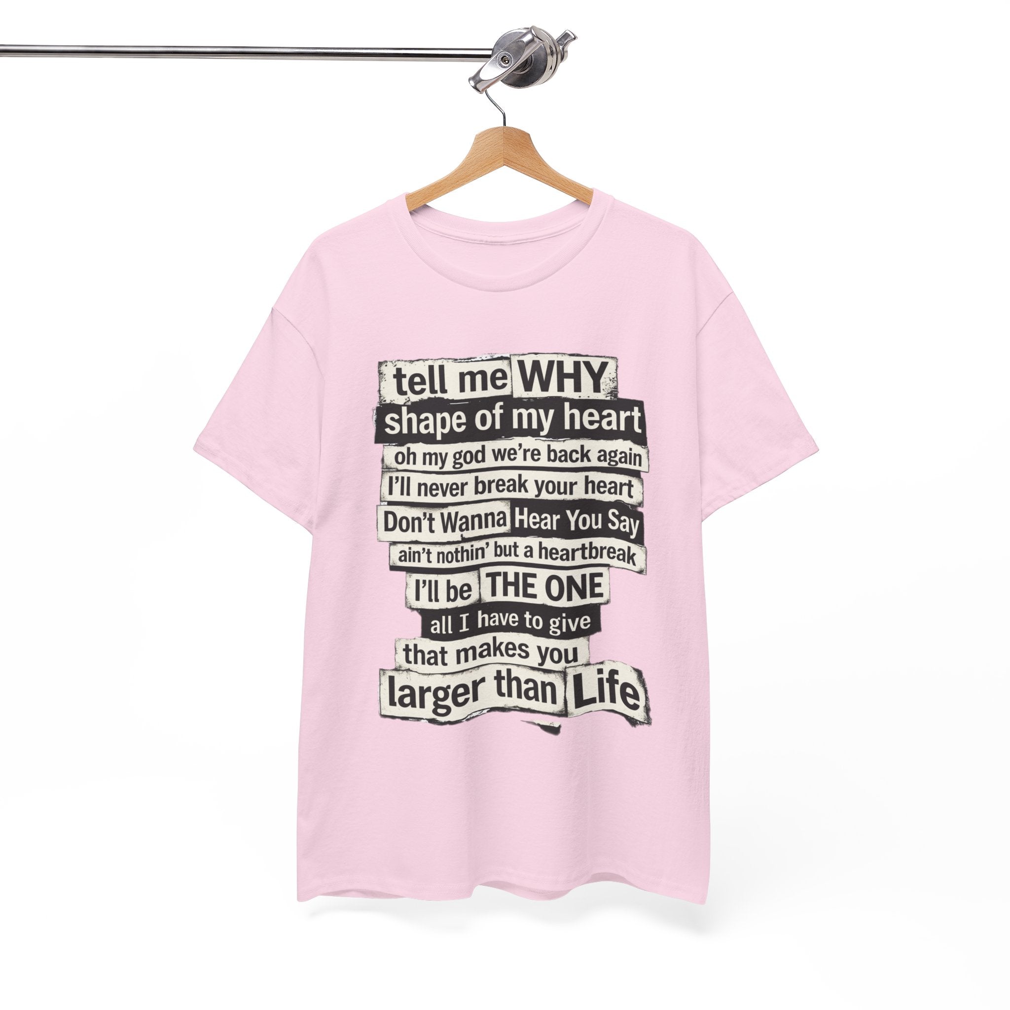 90's Boy Band Nostalgia Lyrics Tee | Concert Shirt for Vegas Sphere Residency