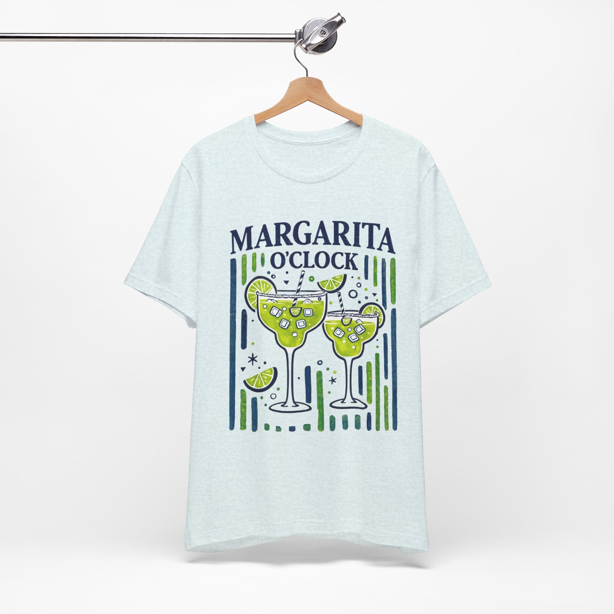 Margarita O'Clock Tee | Margarita Glasses Illustration