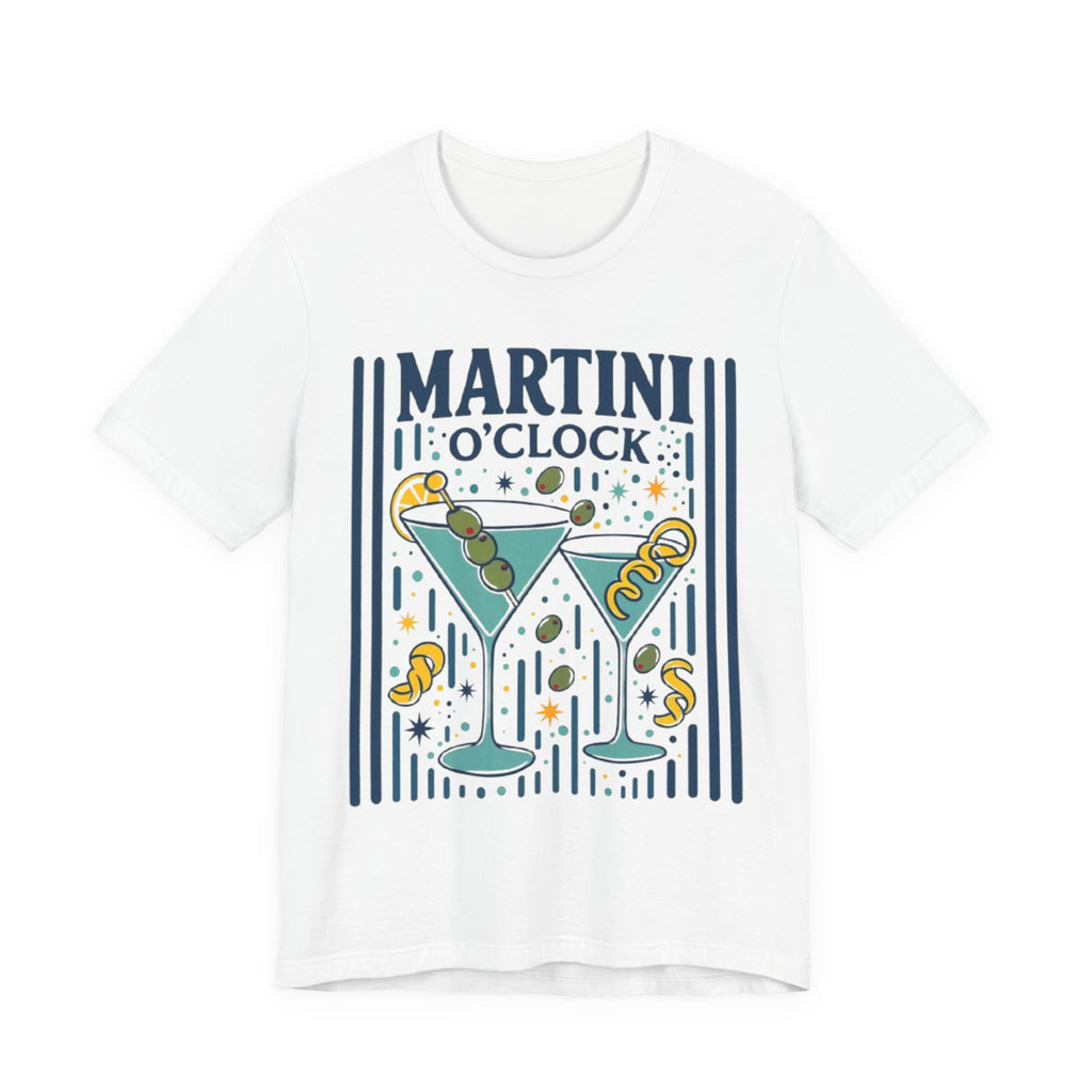 Martini O'Clock Martini Tee | Cocktail Graphic Shirt