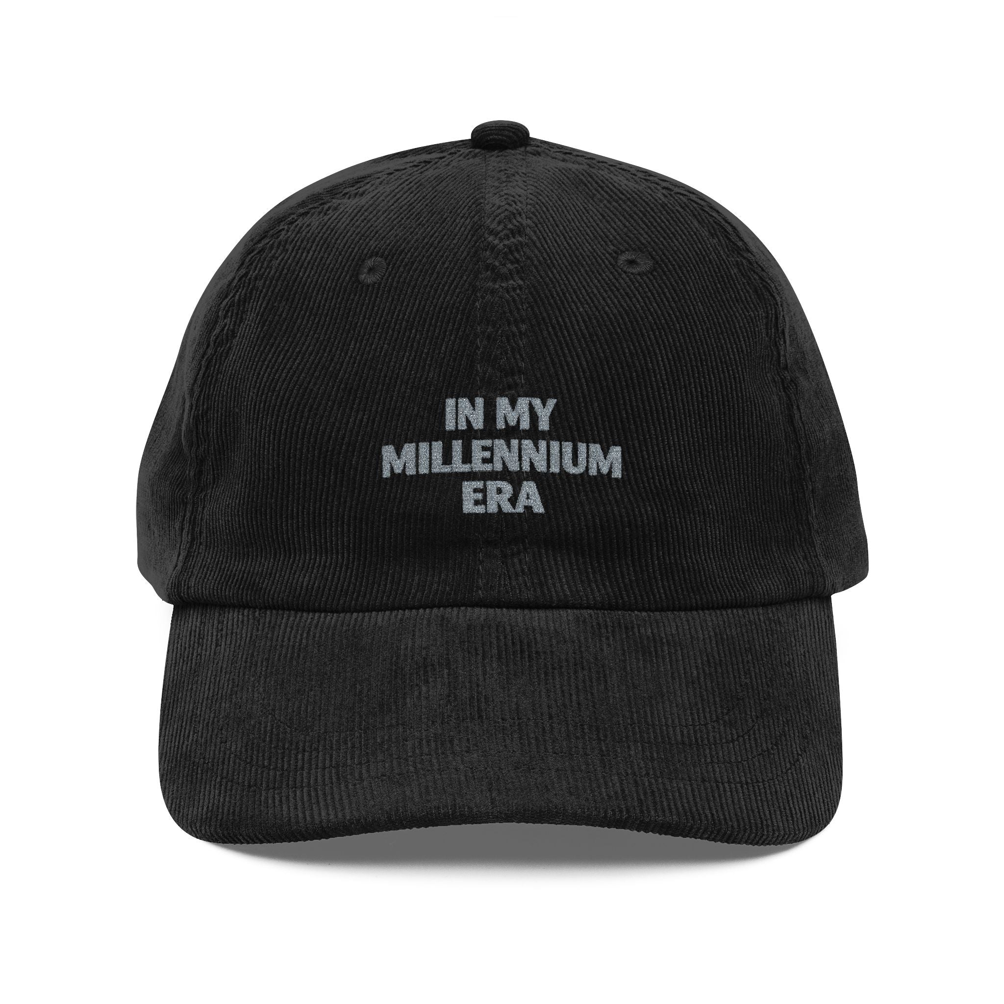 90s Boy Band Nostalgia Tee Millennium Embroidered Vintage Corduroy Cap