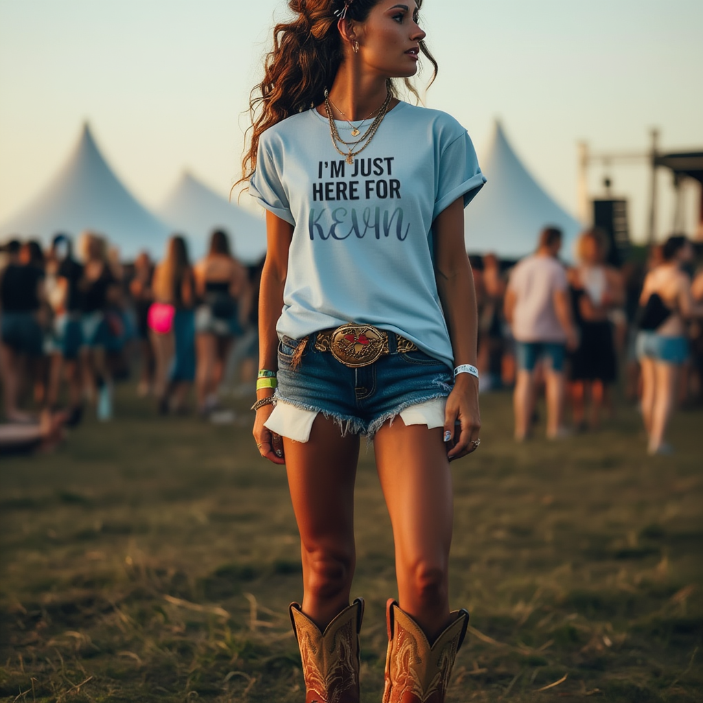 I'm Just Here For Kevin Shirt | Fan Girl Concert Tee | BSB Shirt | Vegas Residency Group Shirts | Matching Fan Apparel