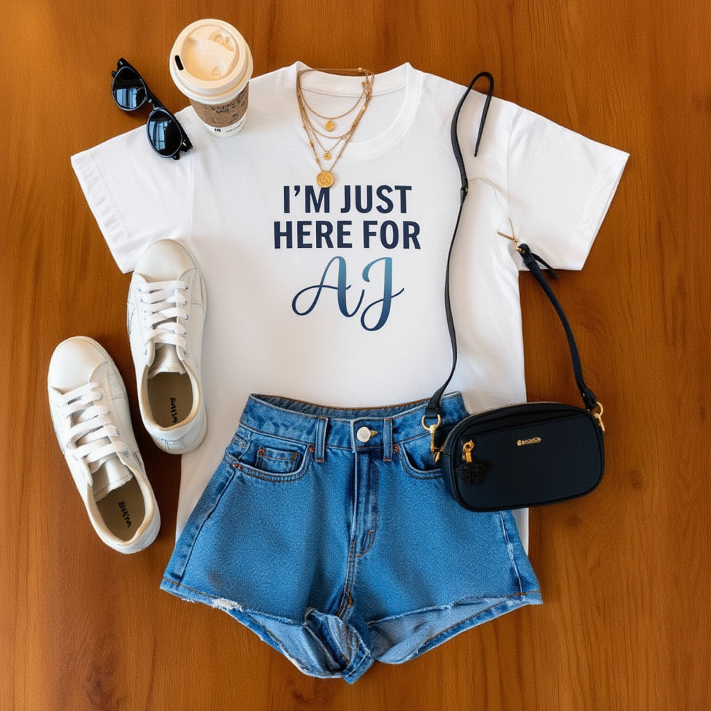 I'm Just Here For AJ Shirt | Fan Girl Concert Tee | BSB Shirt | Vegas Residency Group Shirts | Matching Fan Apparel