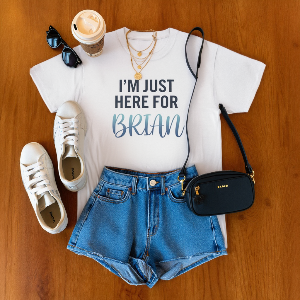 I'm Just Here For Brian Shirt | Fan Girl Concert Tee | Boy Band Shirt | Vegas Residency Group Shirts | Matching Fan Apparel