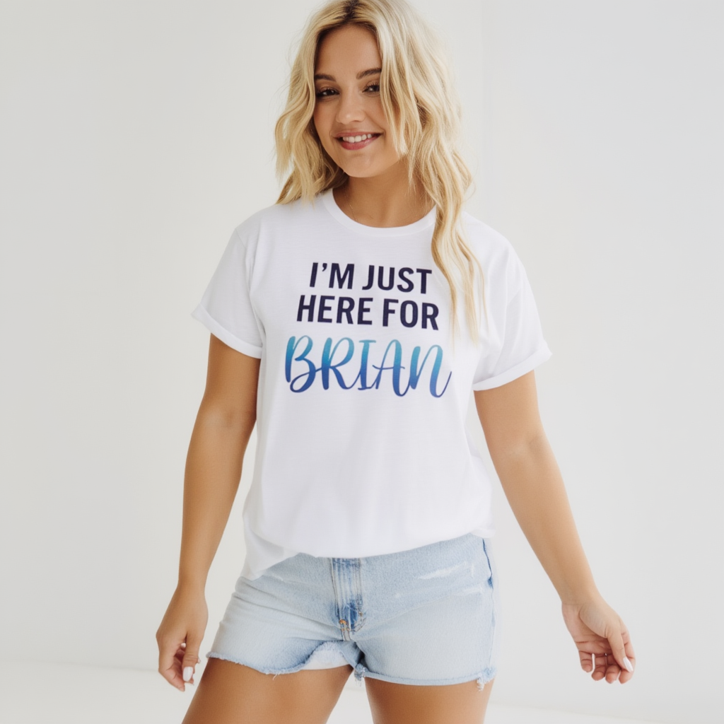 I'm Just Here For Brian Shirt | Fan Girl Concert Tee | Boy Band Shirt | Vegas Residency Group Shirts | Matching Fan Apparel