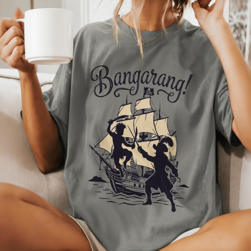 Bangarang Shirt | Retro Peter Pan Hook Inspired Tee