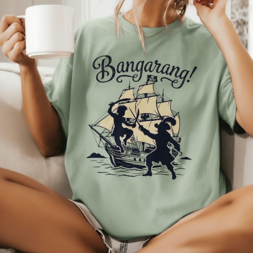 Bangarang Shirt | Retro Peter Pan Hook Inspired Tee
