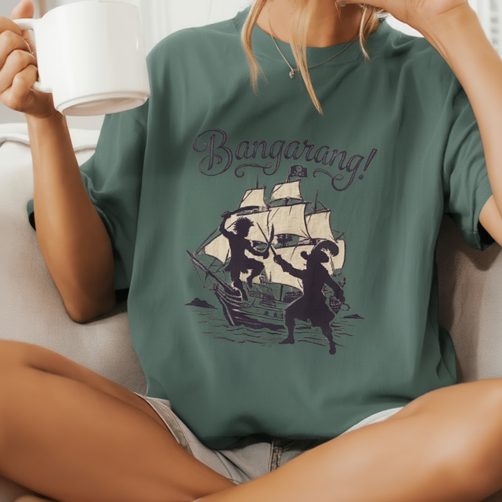 Bangarang Shirt | Retro Peter Pan Hook Inspired Tee