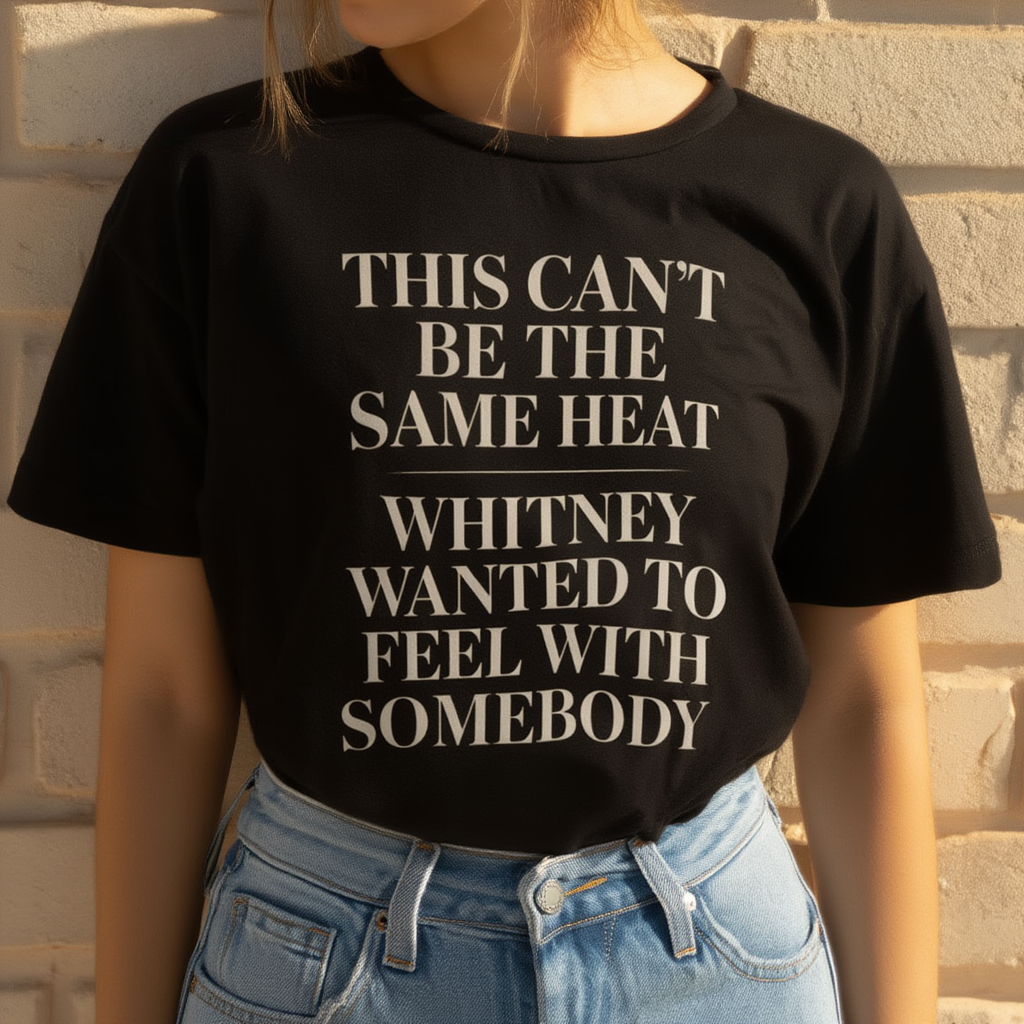 This Can't Be The Same Heat Whitney Wanted To Feel With Somebody T-Shirt | Retro Unisex Comfort Colors Shirt