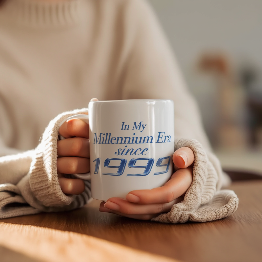 In My Millennium Era since 1999 Mug | Ceramic Coffee Cup