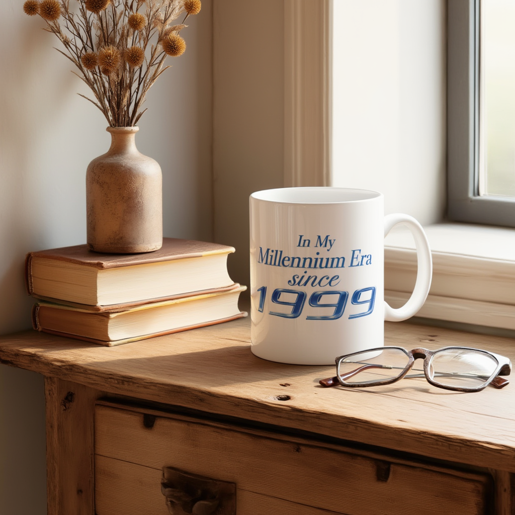 In My Millennium Era since 1999 Mug | Ceramic Coffee Cup