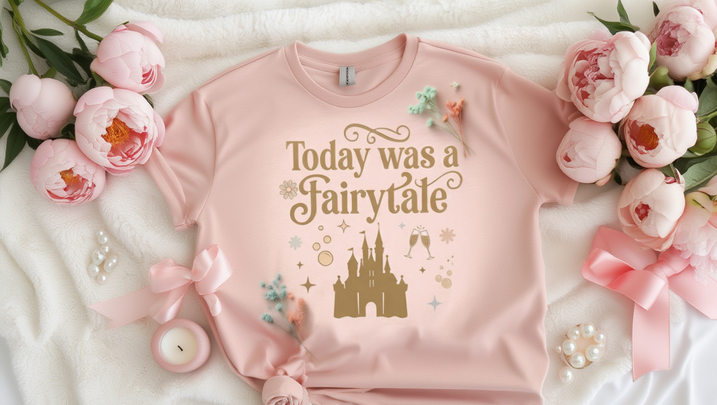 Today Was a Fairytale T-Shirt | Theme Park Graphic Tee