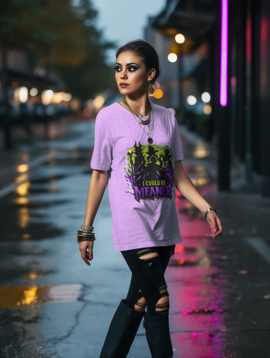 I Could Be Meaner Shirt, Villain Era Tee, Halloween Villain Shirt