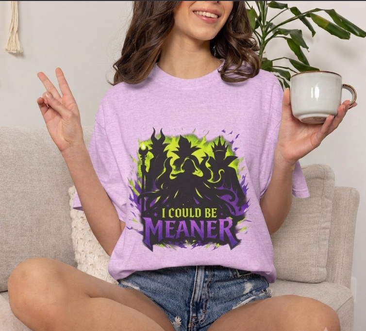I Could Be Meaner Shirt, Villain Era Tee, Halloween Villain Shirt