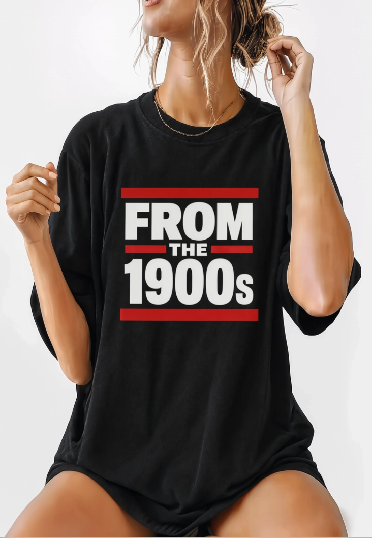 From the 1900s Shirt, Retro Vintage 90s Nostalgia Tee, Funny Throwback Shirt, Gen X Millennial Gift, Y2K Streetwear