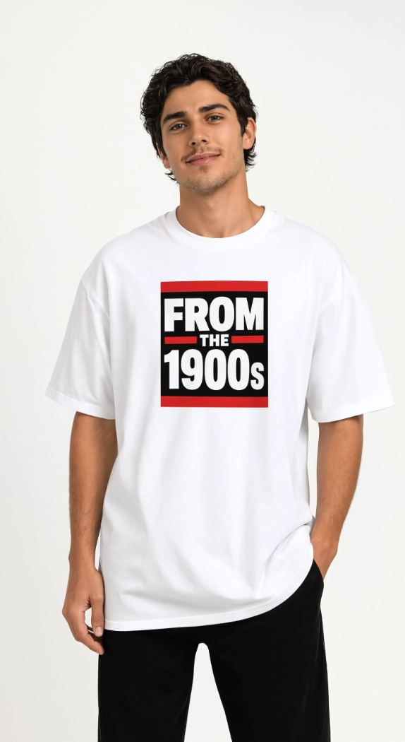 From the 1900s Shirt, Retro Vintage 90s Nostalgia Tee, Funny Throwback Shirt, Gen X Millennial Gift, Y2K Streetwear