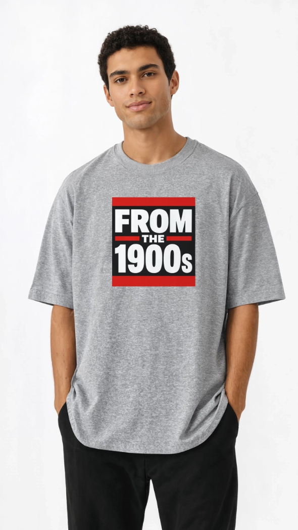 From the 1900s Shirt, Retro Vintage 90s Nostalgia Tee, Funny Throwback Shirt, Gen X Millennial Gift, Y2K Streetwear