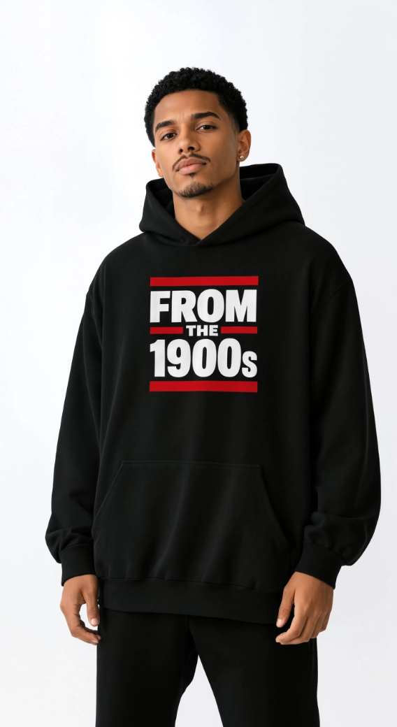 From the 1900s Sweatshirt, Retro Vintage 90s Nostalgia Hoodie, Funny Throwback Sweatshirt, Gen X Millennial Gift, Y2K Streetwear