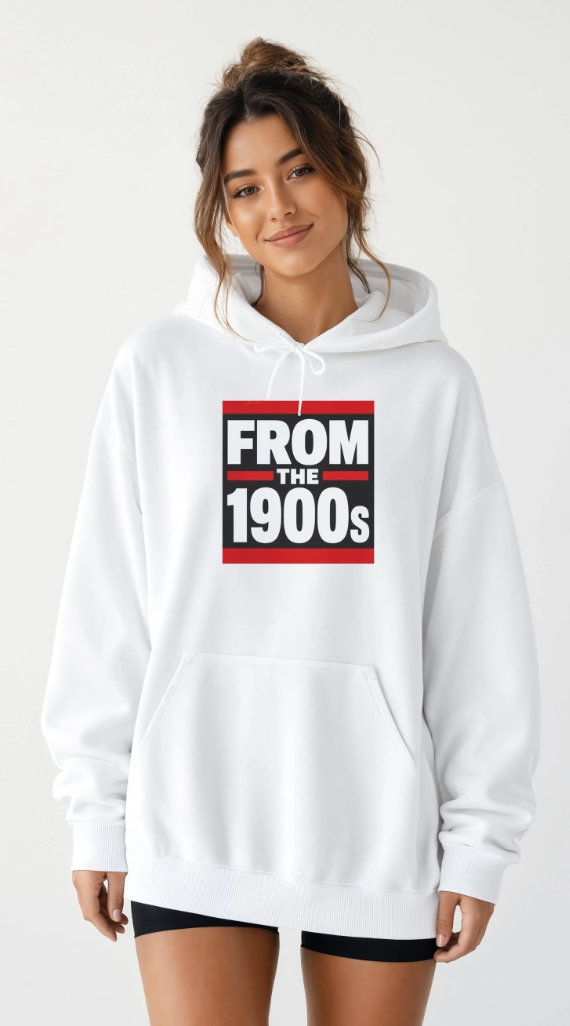 From the 1900s Sweatshirt, Retro Vintage 90s Nostalgia Hoodie, Funny Throwback Sweatshirt, Gen X Millennial Gift, Y2K Streetwear