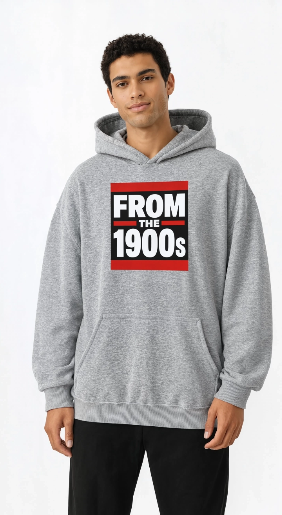 From the 1900s Sweatshirt, Retro Vintage 90s Nostalgia Hoodie, Funny Throwback Sweatshirt, Gen X Millennial Gift, Y2K Streetwear