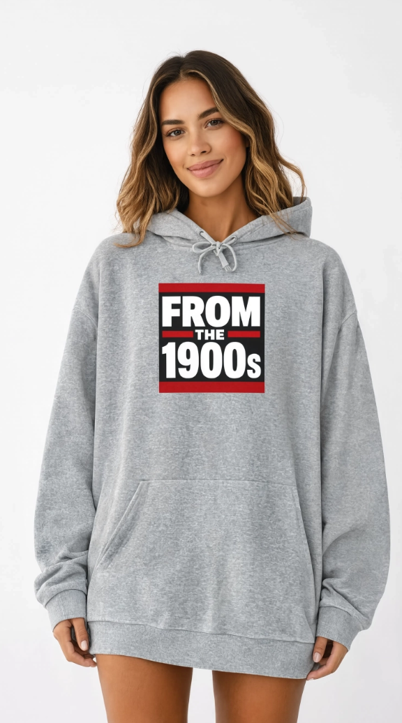 From the 1900s Sweatshirt, Retro Vintage 90s Nostalgia Hoodie, Funny Throwback Sweatshirt, Gen X Millennial Gift, Y2K Streetwear