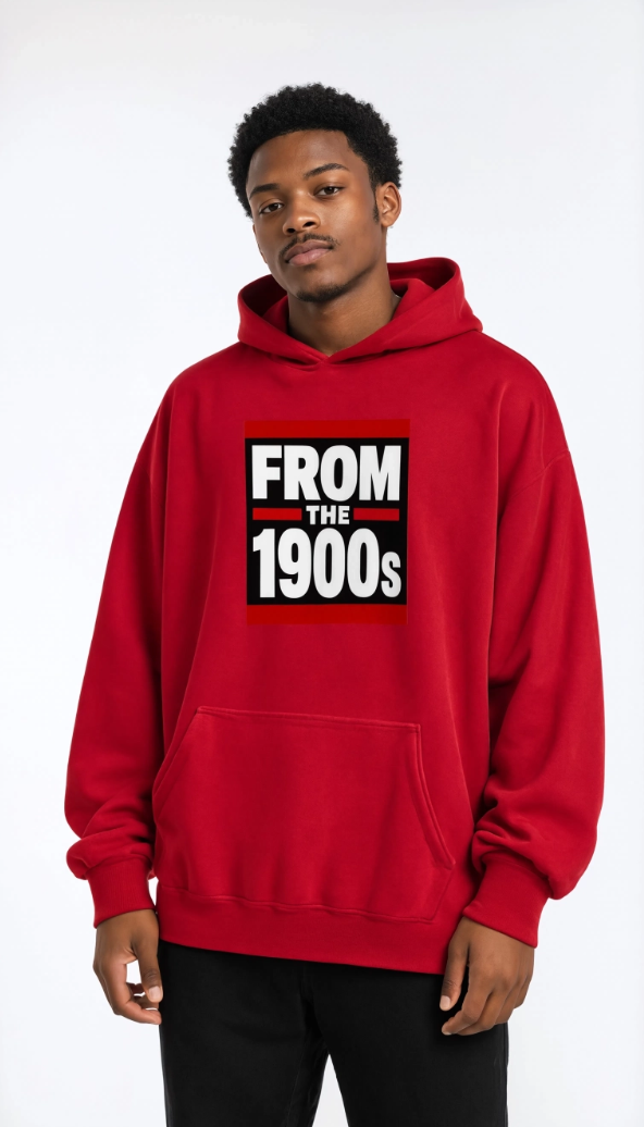 From the 1900s Sweatshirt, Retro Vintage 90s Nostalgia Hoodie, Funny Throwback Sweatshirt, Gen X Millennial Gift, Y2K Streetwear
