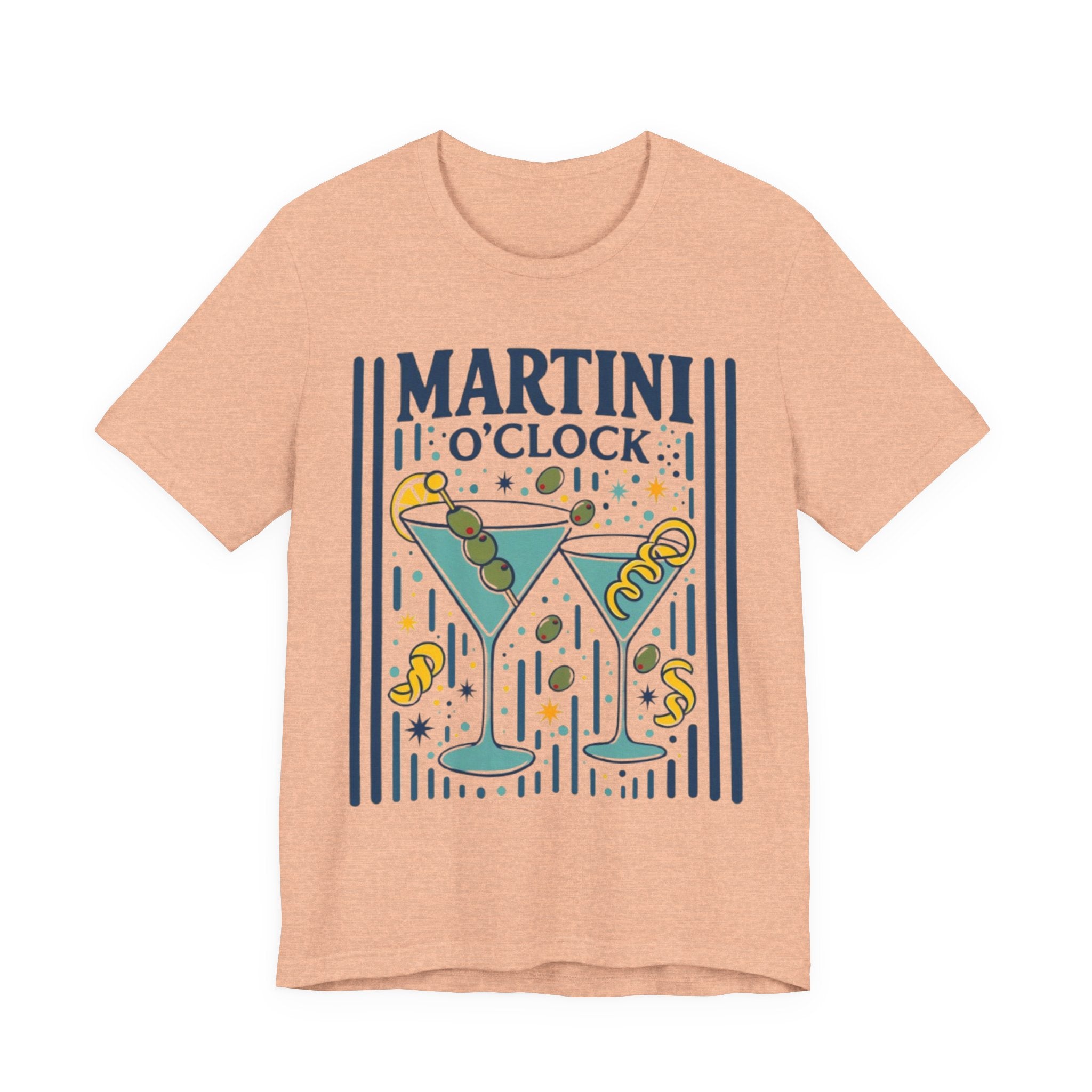 Martini O'Clock Martini Tee | Cocktail Graphic Shirt