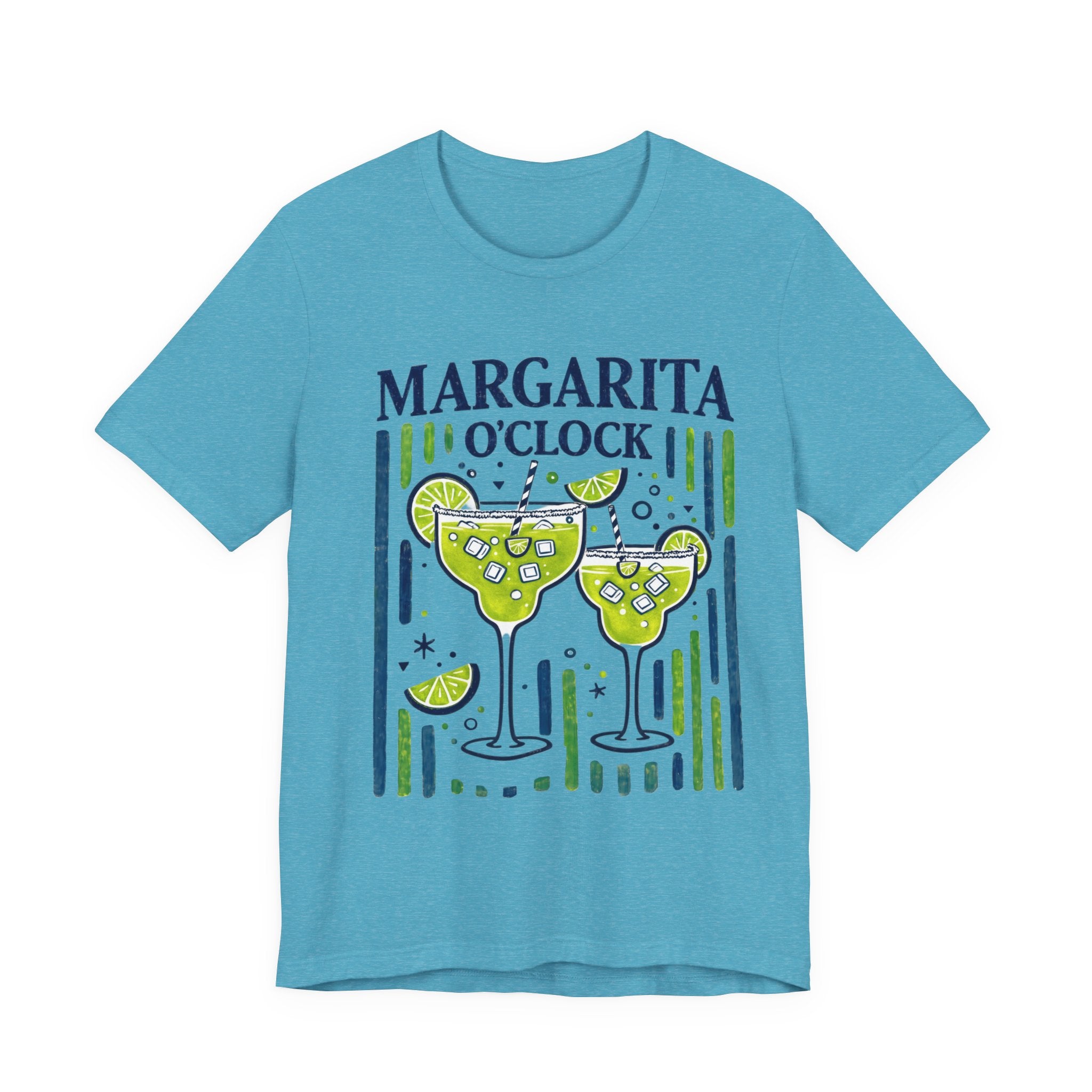 Margarita O'Clock Tee | Margarita Glasses Illustration