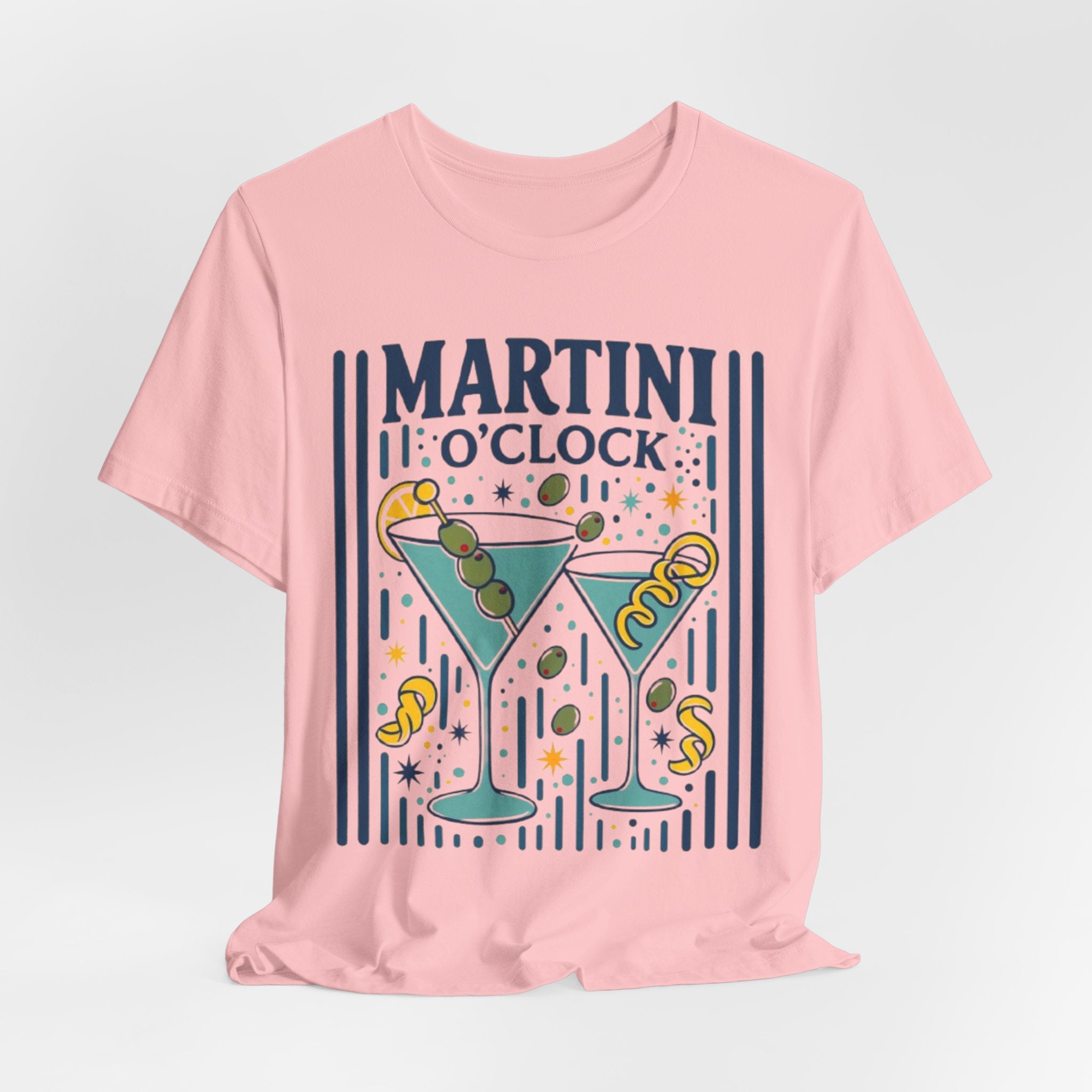 Martini O'Clock Martini Tee | Cocktail Graphic Shirt