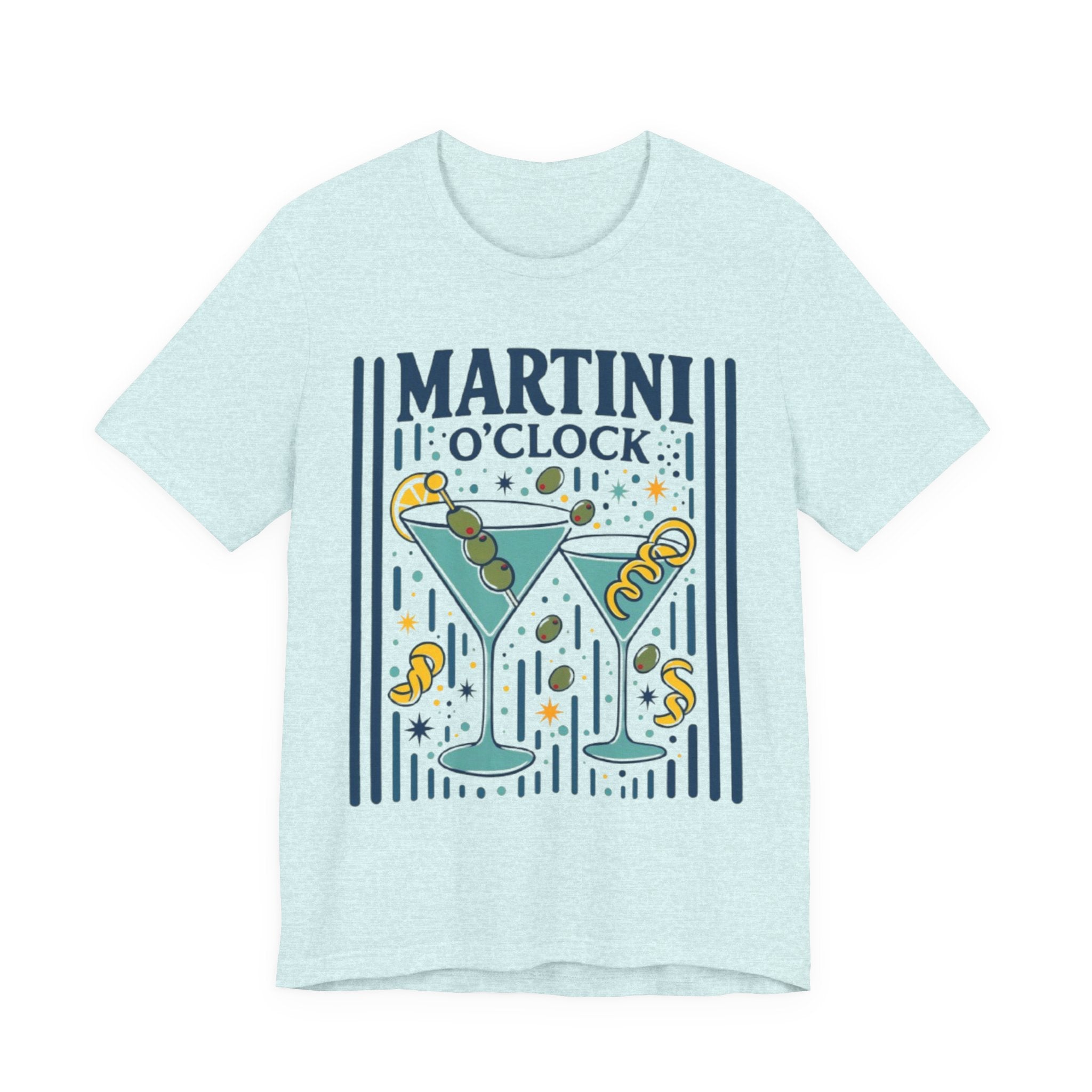 Martini O'Clock Martini Tee | Cocktail Graphic Shirt