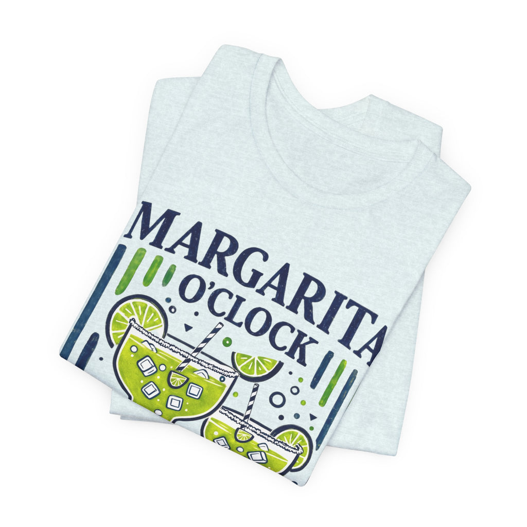 Margarita O'Clock Tee | Margarita Glasses Illustration