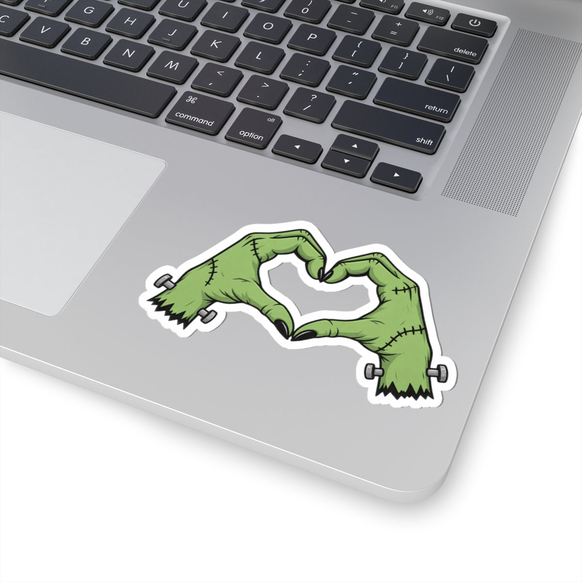 Frankenstein Hands Heart Sticker | Halloween Sticker