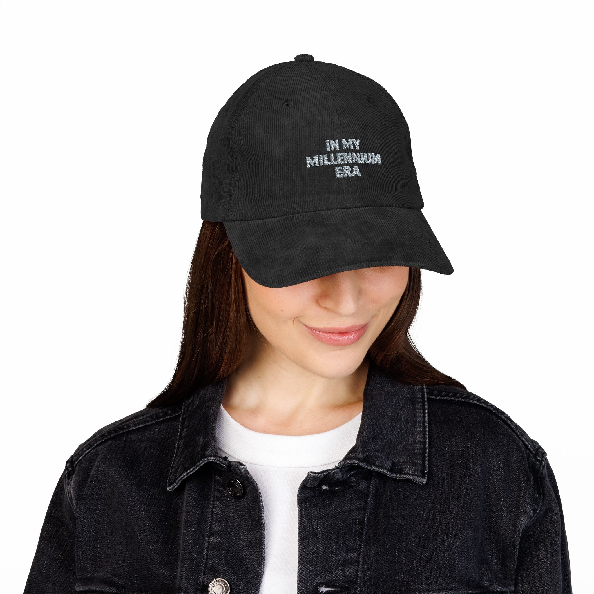90s Boy Band Nostalgia Tee Millennium Embroidered Vintage Corduroy Cap