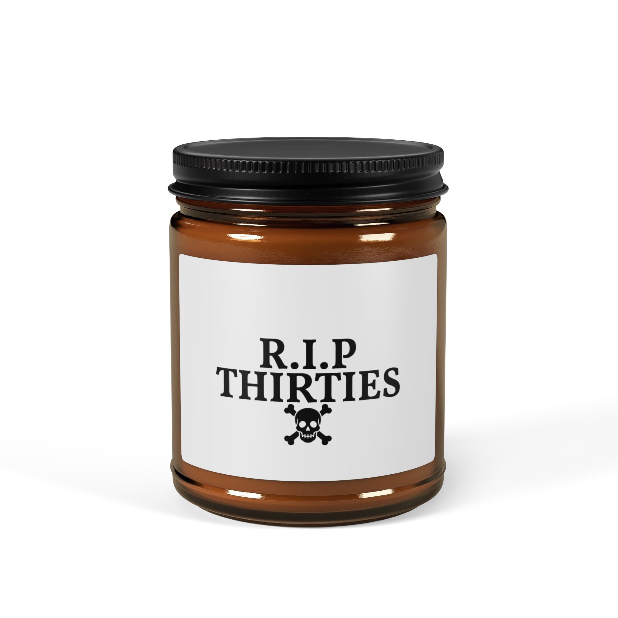 R.I.P. Thirties Candle amber jar | Soy Candle