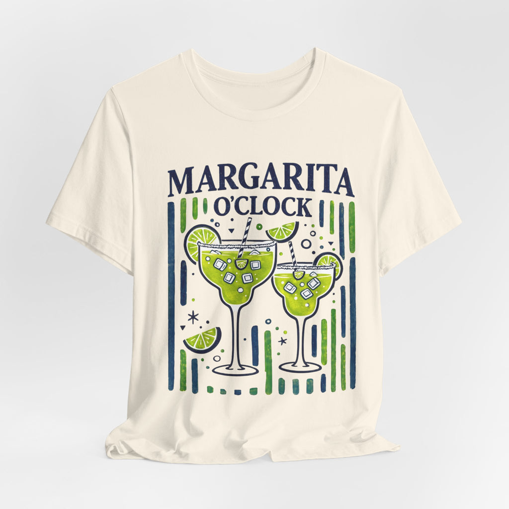 Margarita O'Clock Tee | Margarita Glasses Illustration